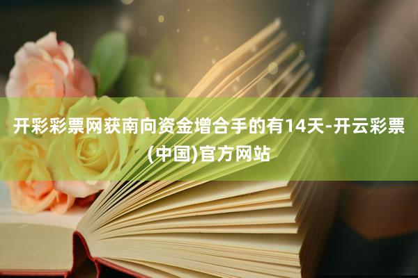 开彩彩票网获南向资金增合手的有14天-开云彩票(中国)官方网站